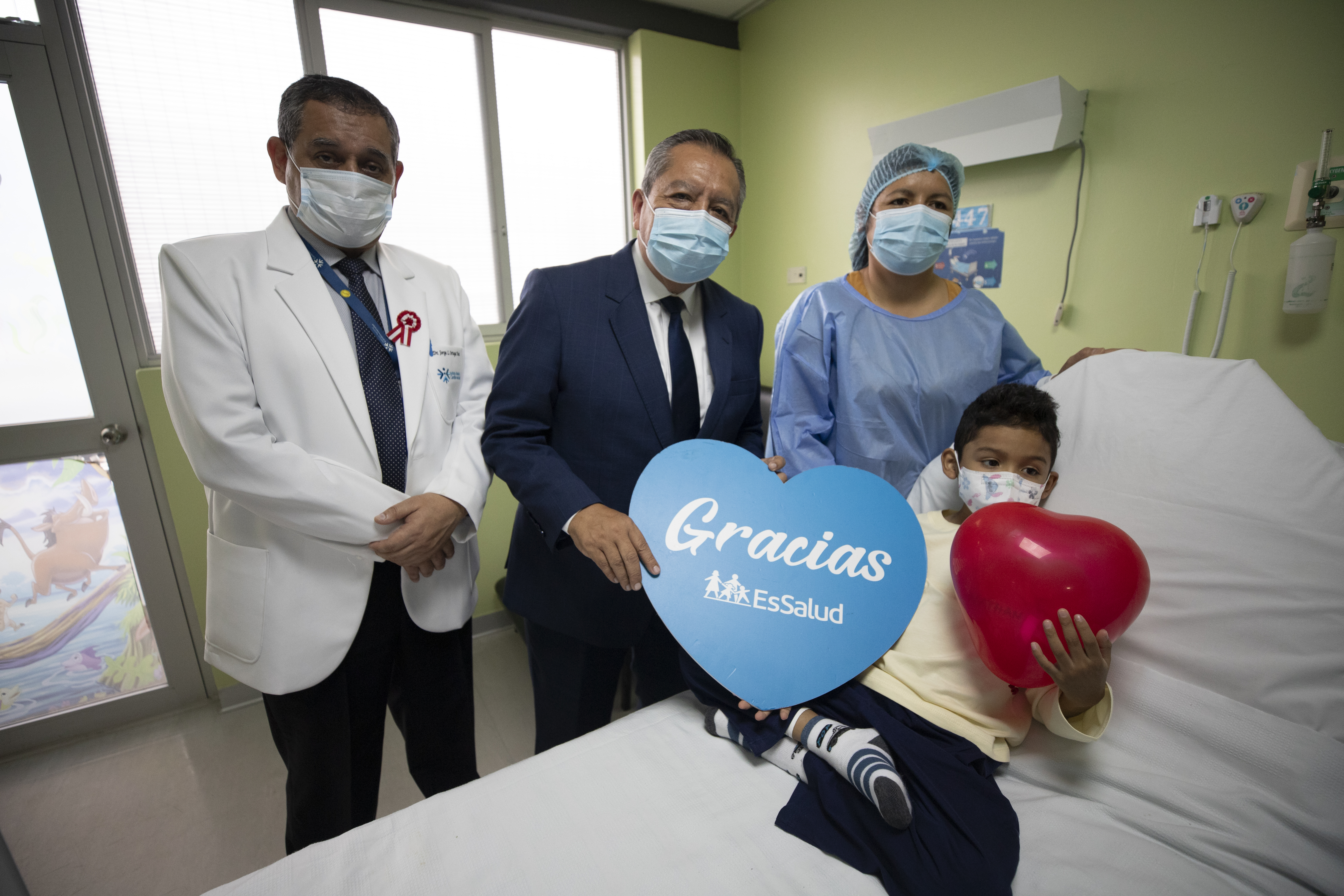 EsSalud realiza el primer trasplante de corazón pediátrico del año en el INCOR