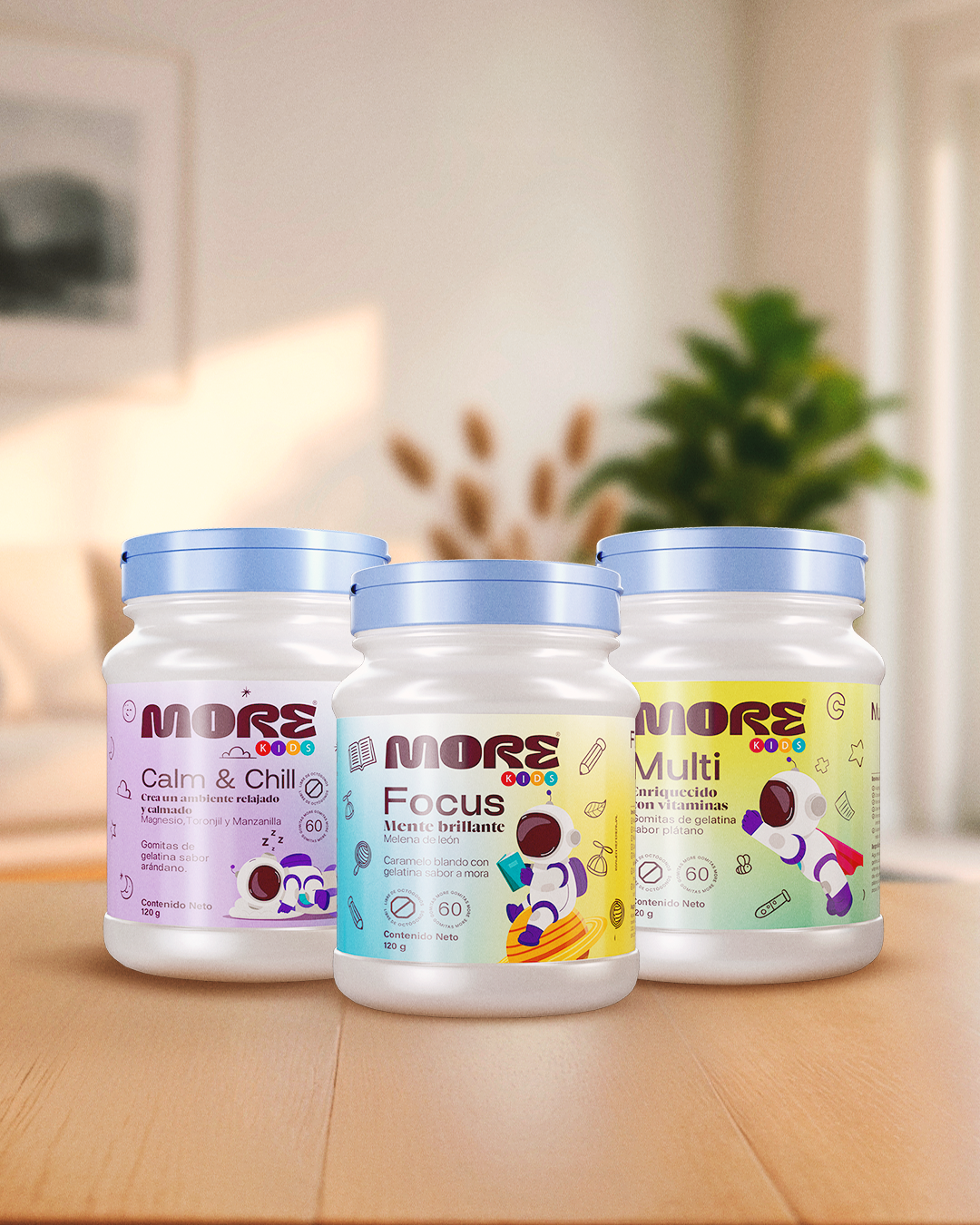 Gomitas More Kids: sabor y bienestar para el desarrollo de los engreídos de casa