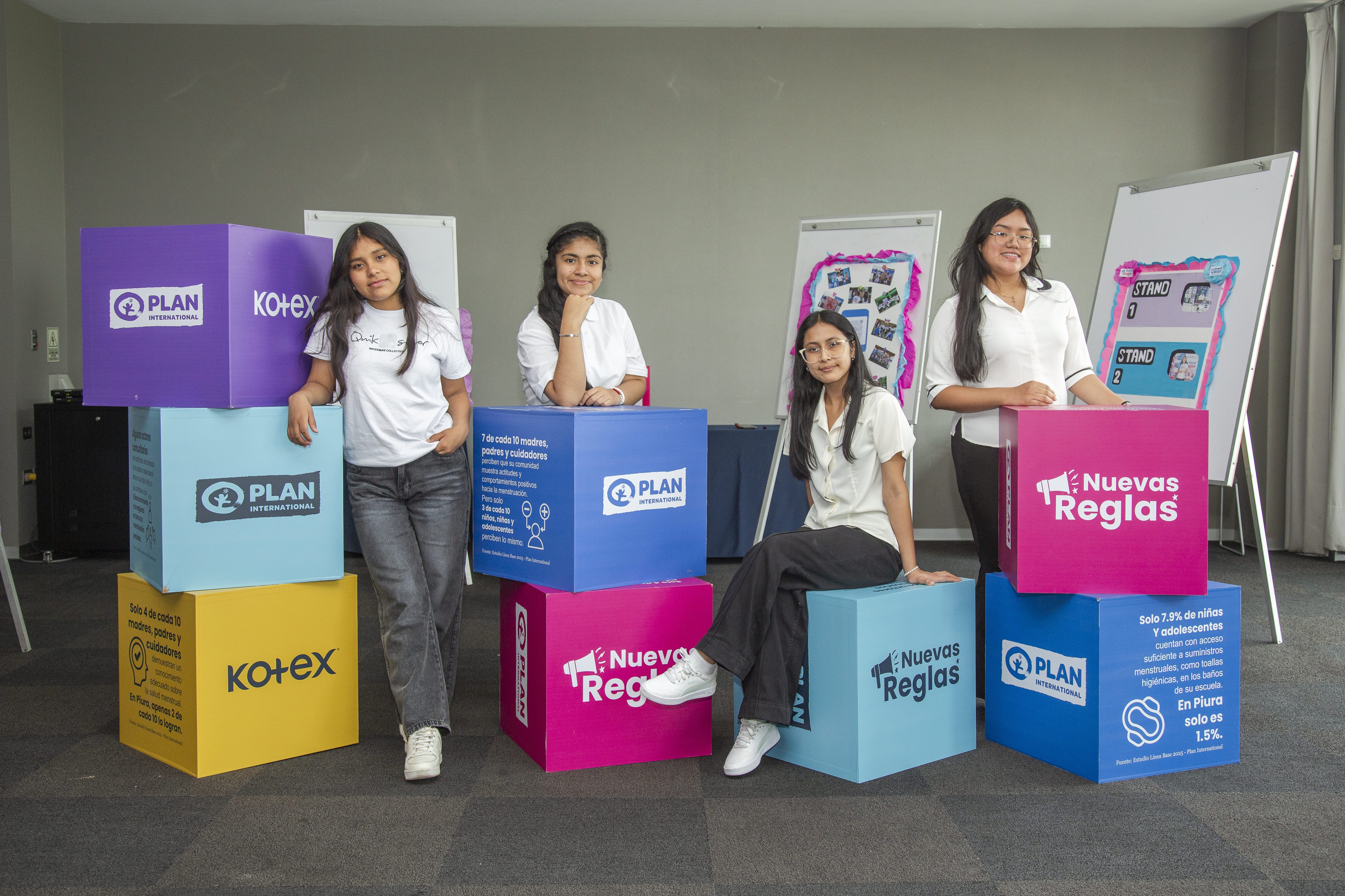 Seis de cada 10 niñas y adolescentes peruanas no conocen adecuadamente sobre la menstruación, revela estudio