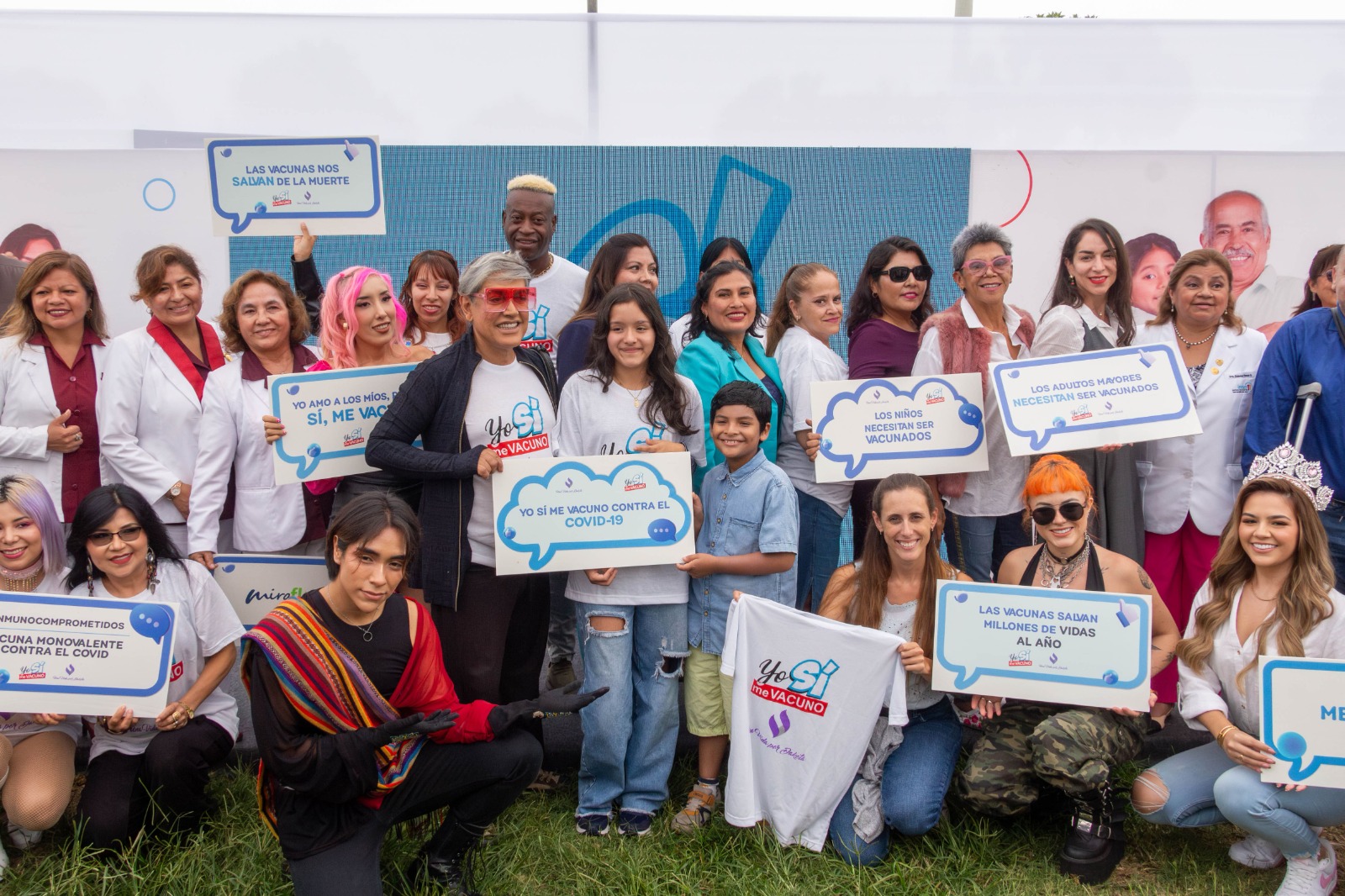 Lanzan campaña “Yo Sí me Vacuno” para incrementar los índices de vacunación en el Perú