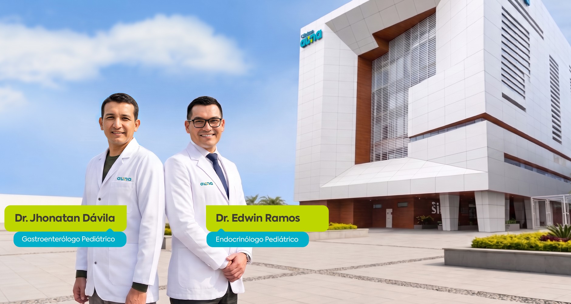 Clínica Auna Chiclayo fortalece su Unidad de Pediatría con nuevos especialistas
