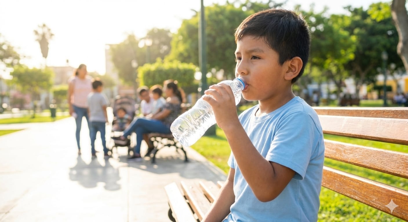 Calor extremo: qué deben comer y beber tus hijos para mantenerse saludables