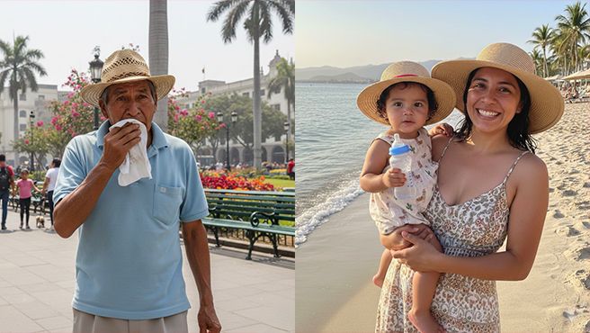 Minsa: niños menores de cinco años y adultos mayores son los más vulnerables frente a los golpes de calor. 