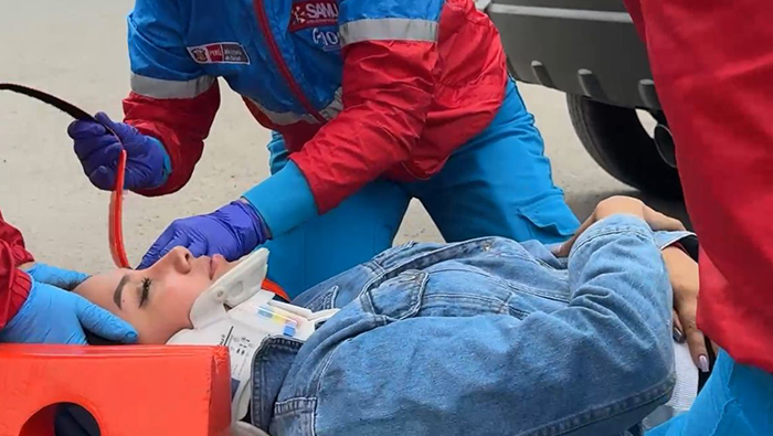 Ministerio de Salud: más de diez mil emergencias por accidentes de tránsito atendió el SAMU en lo que va del 2026