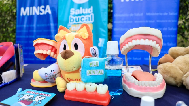 Minsa promueve hábitos saludables de higiene bucal en la prevención de la caries en la primera infancia.