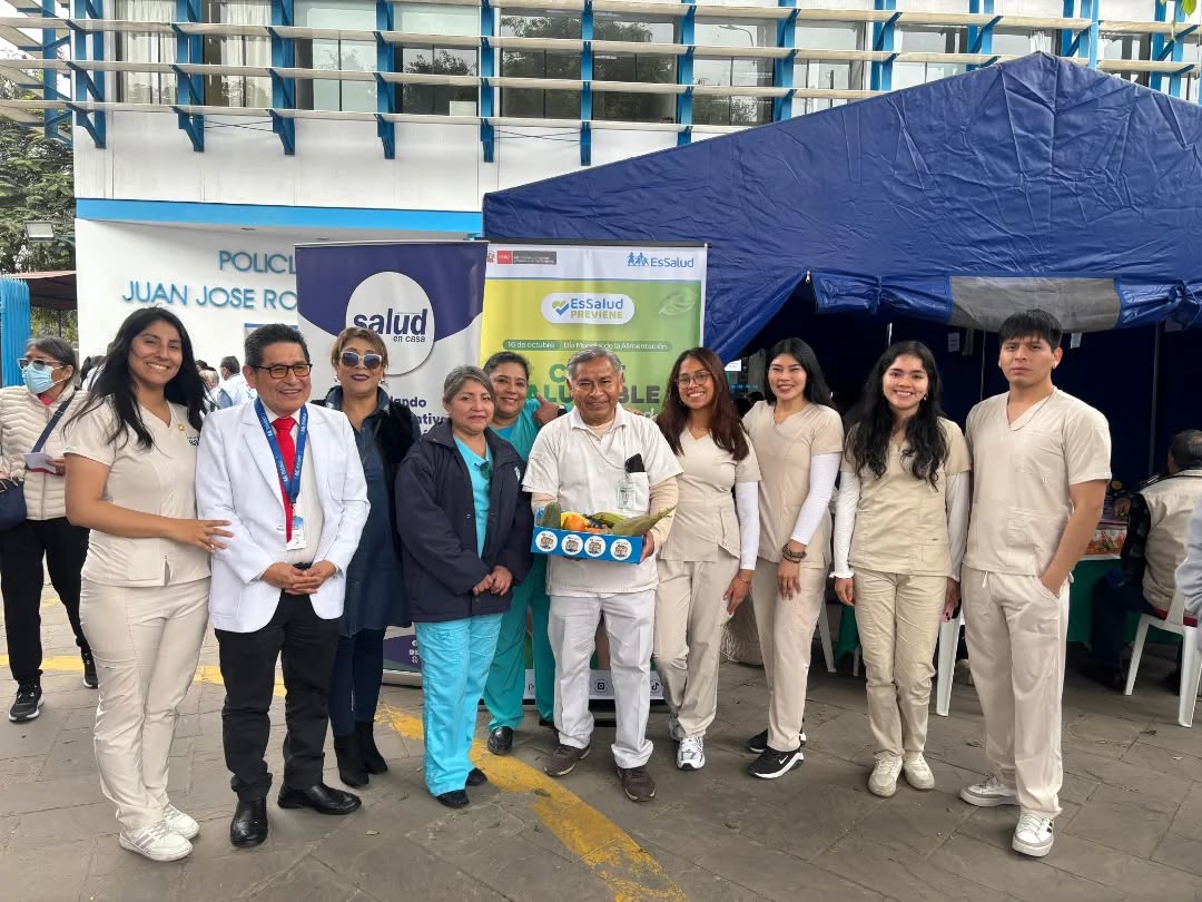EXITOSA CAMPAÑA DE SALUD EN CHORRILLOS POR PARTE DE VOLUNTARIOS DE NUTRICIÓN