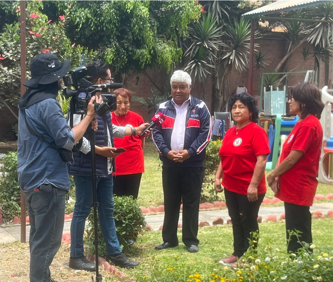 Bajo el lema “La solidaridad nos une” el IRTP brinda apoyo al Hogar San Pedro de Huarochirí