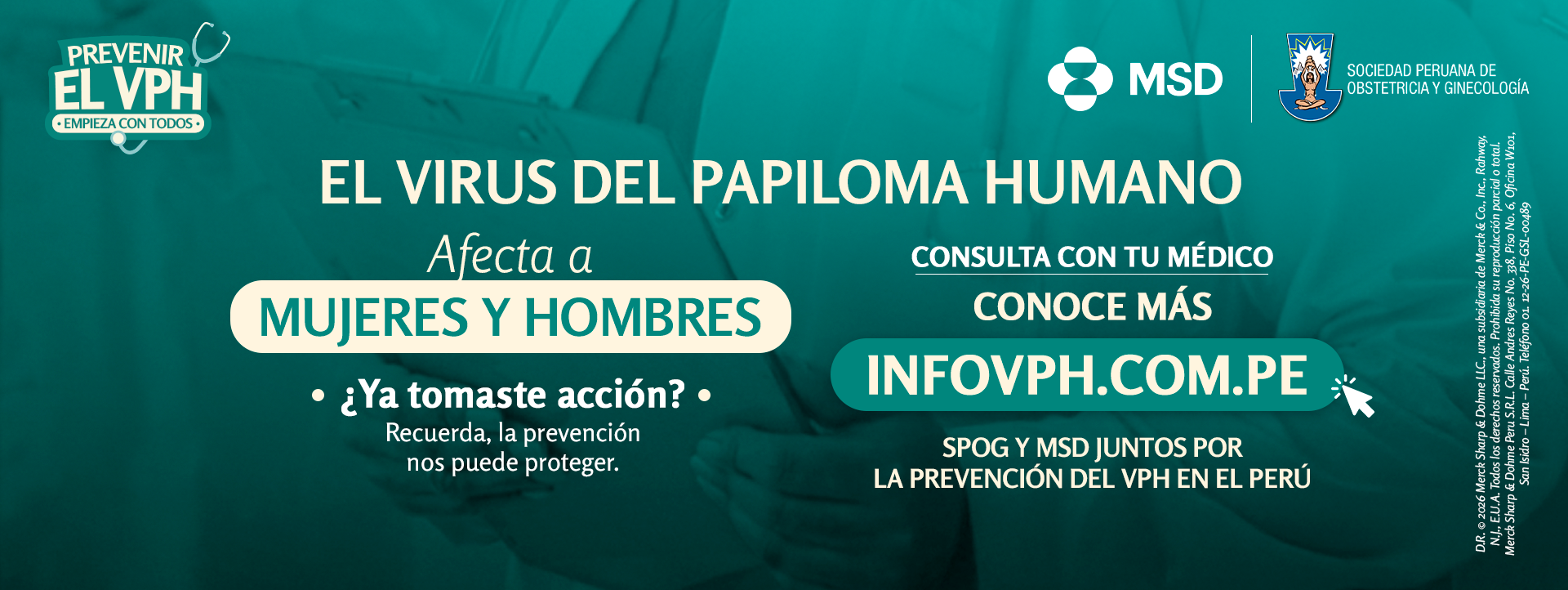 “PREVENIR EL VPH EMPIEZA CON TODOS”: CAMPAÑA PARA LA PREVENCIÓN DEL VIRUS DEL PAPILOMA HUMANO