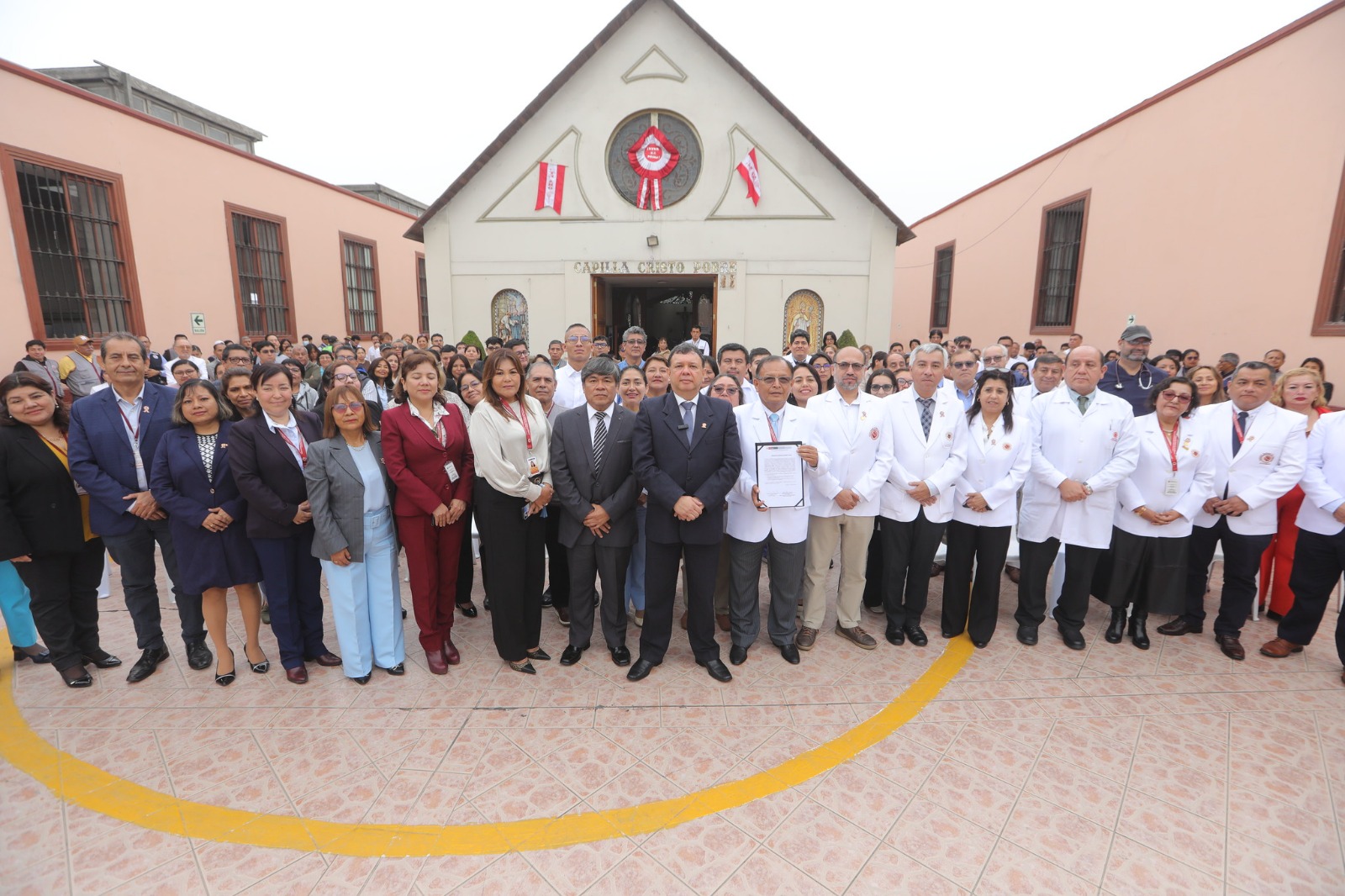 Ministerio de Salud entrega constancia de asignación de terreno al Instituto Nacional de Ciencias Neurológicas