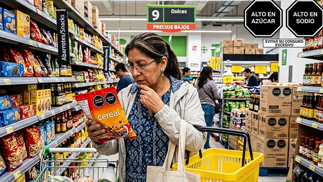 Minsa: 9 de cada 10 cuidadores de niños que leen los octógonos modifican su decisión de compra