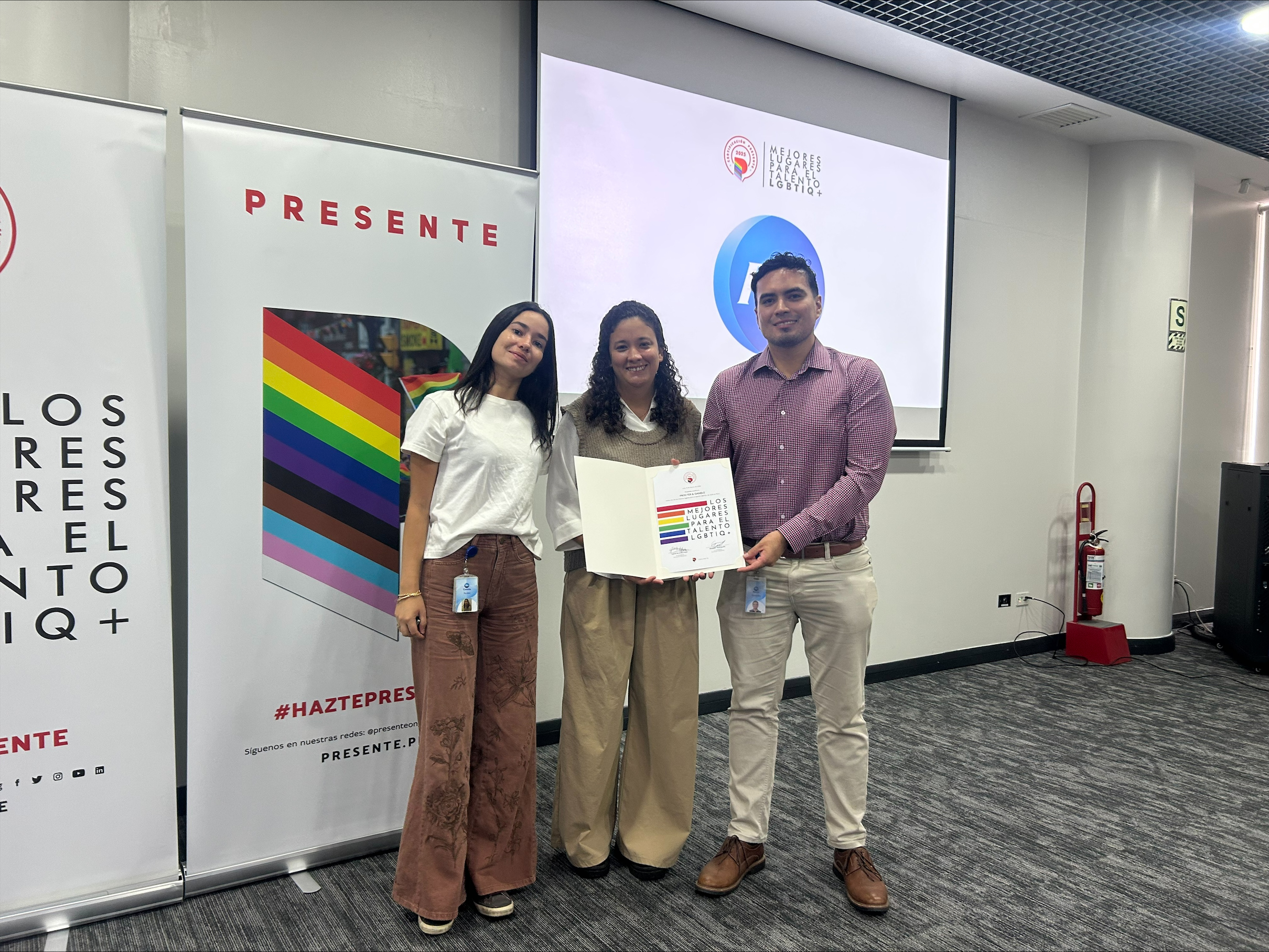 Certificación PRESENTE 2025: P&G reafirma su compromiso con la Diversidad e Inclusión