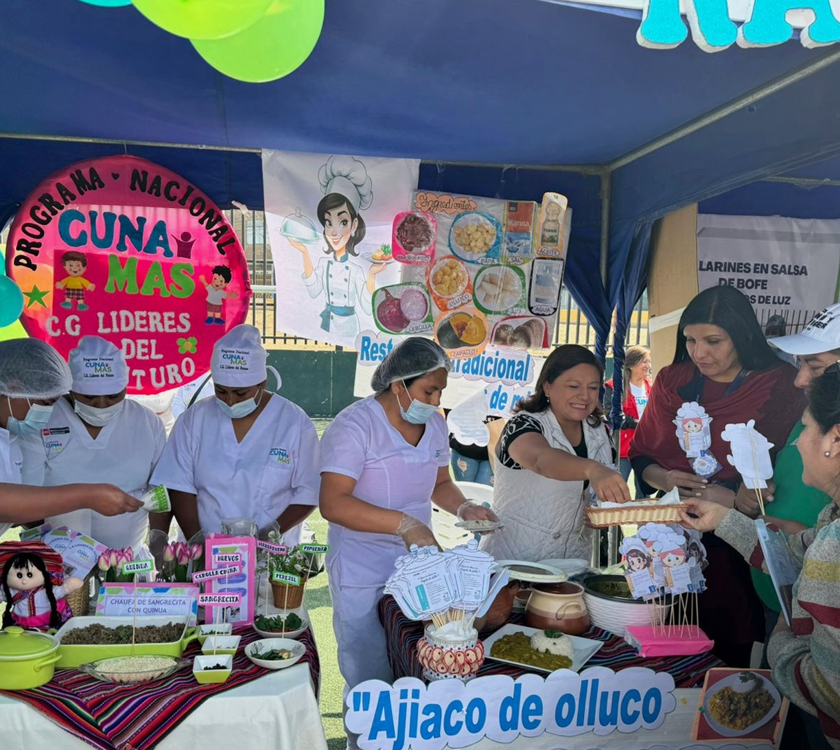 Cuna Más: cientos de familias con niños menores de 36 meses de edad se beneficiaron con servicios integrales en Campaña Wawakuna en La Libertad