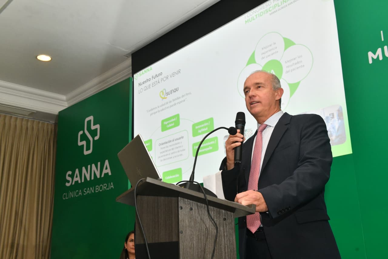 SANNA Clínica San Borja celebró el I Congreso Médico Multidisciplinario con más de 800 profesionales de la salud