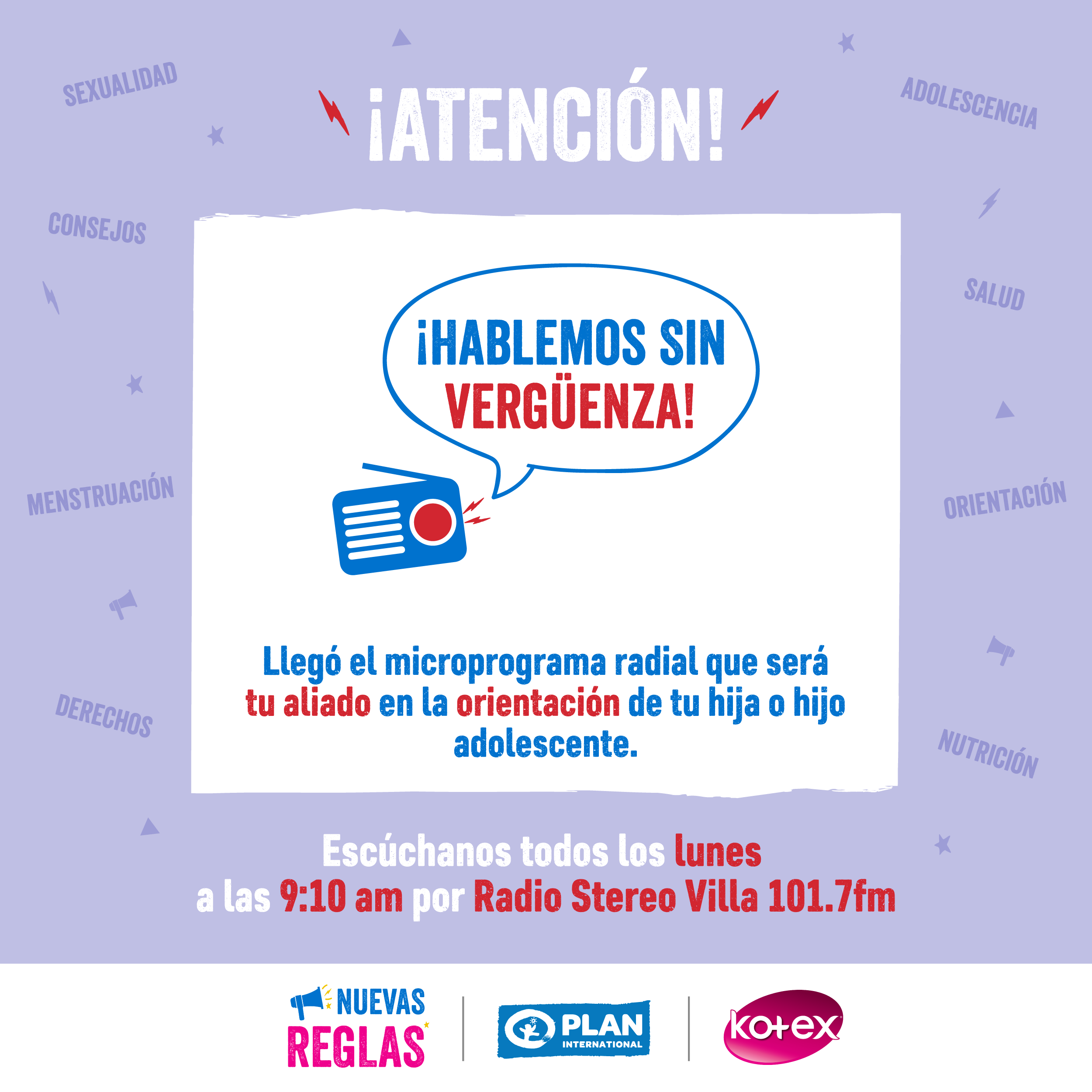 “Hablemos sin vergüenza”: Microprograma radial apuesta por abordar la sexualidad sin tabúes