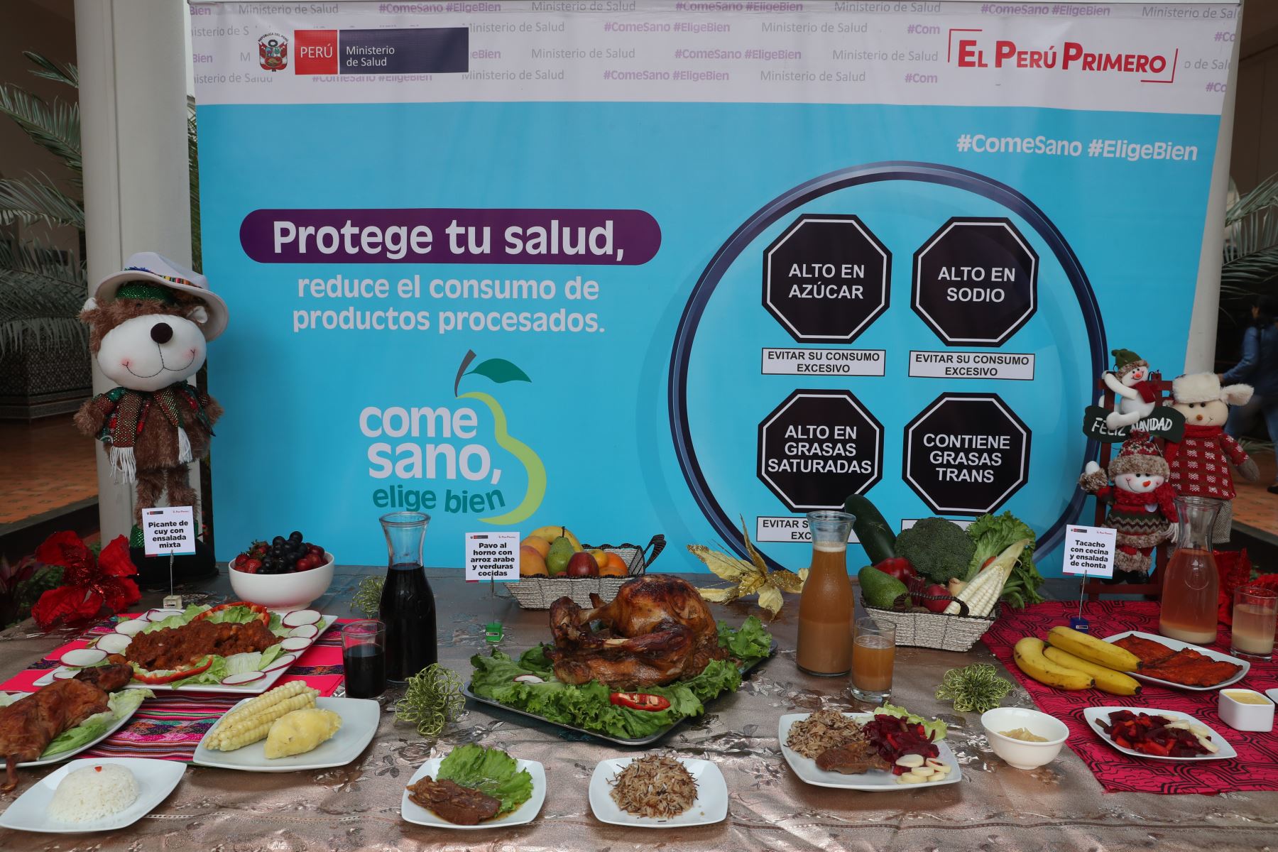 Excesos en alimentación por fiestas navideñas podrían hacerte subir de peso