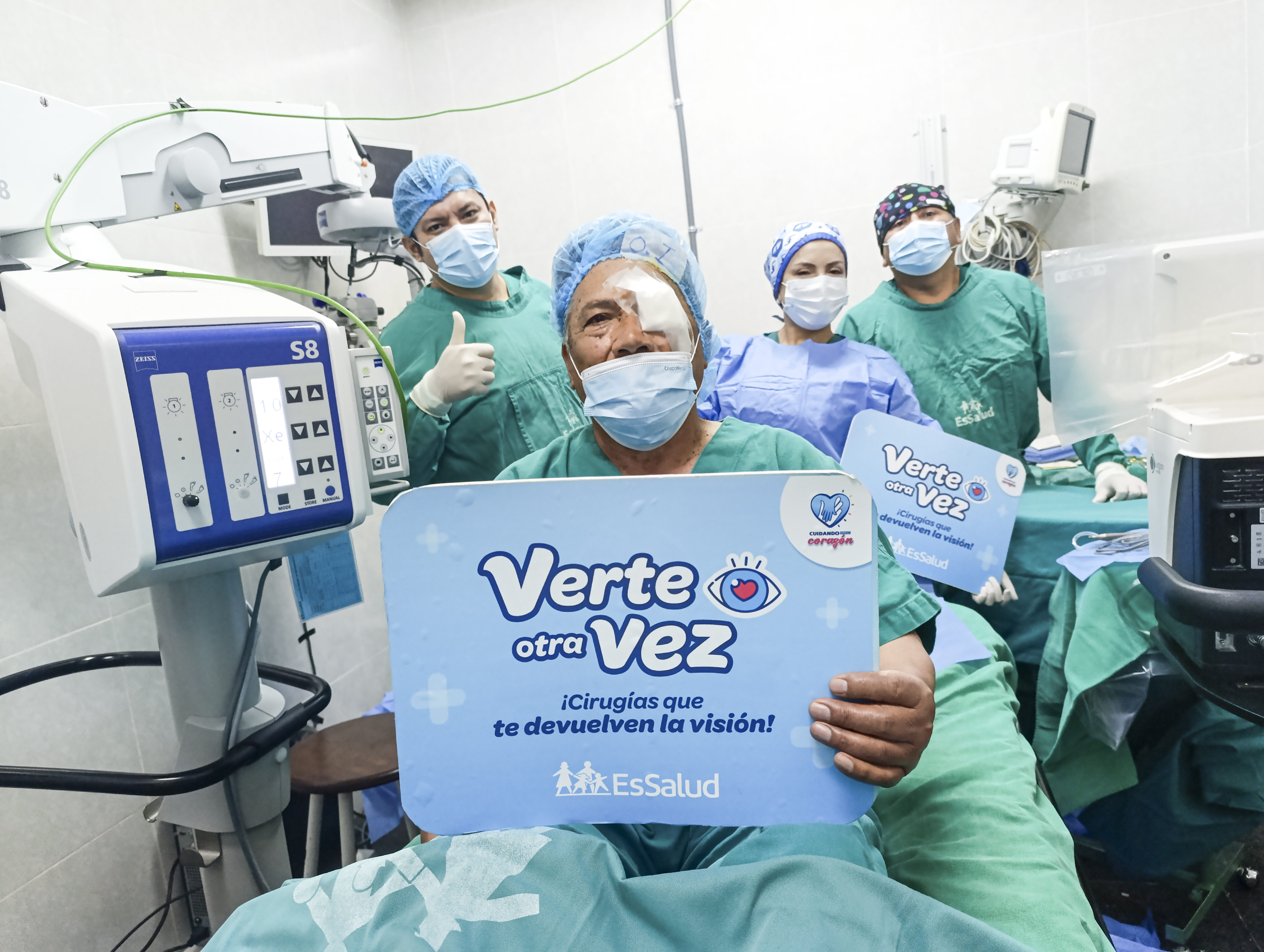 Volver a ver, volver a vivir: EsSalud devuelve la vista y la esperanza a 170 asegurados en Tarapoto