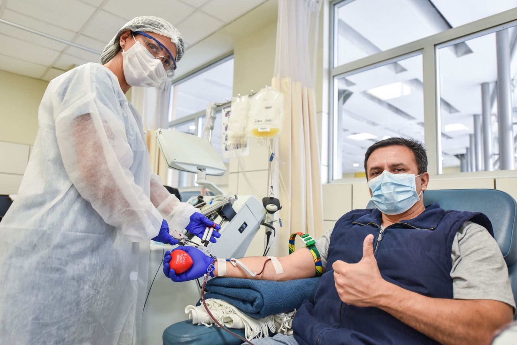 Coronavirus: INSN San Borja redobla la bioseguridad para las donaciones de sangre