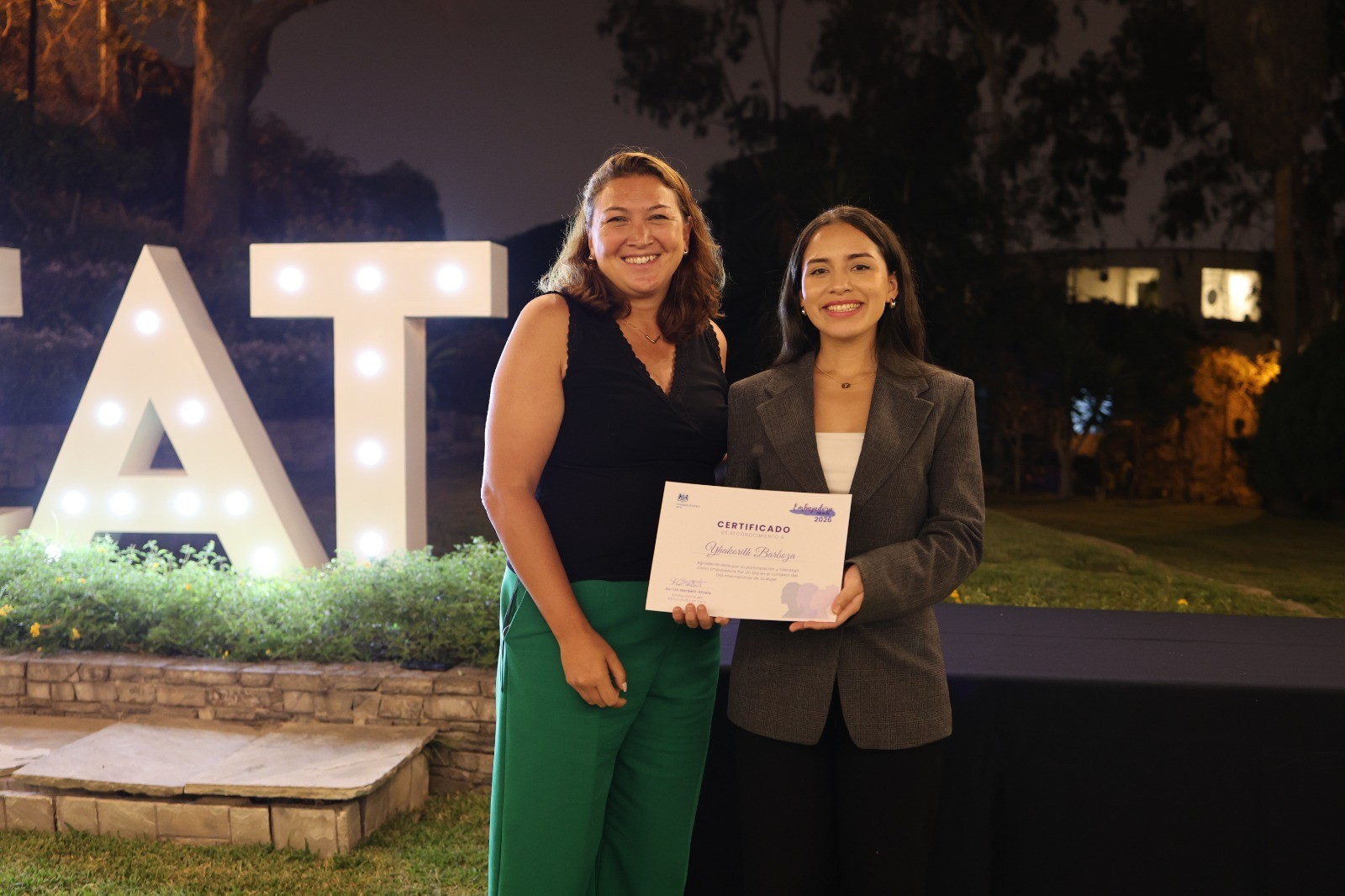 Estudiante trujillana es elegida ‘Embajadora por un Día’ de la Embajada Británica