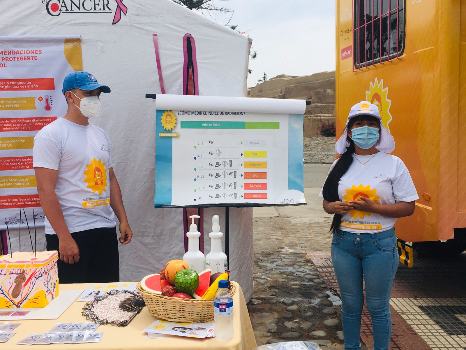 Liga contra el Cáncer lanza campaña: “Octógonos Solares” para prevenir el cáncer de piel