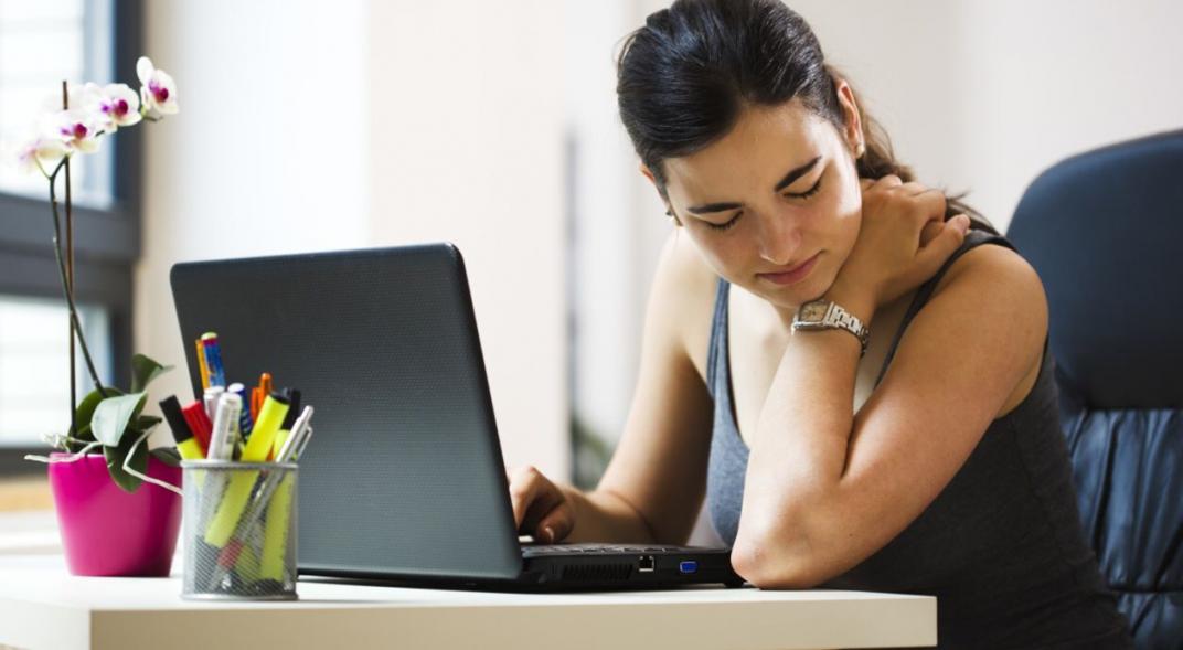 Home Office en Cuarentena y dolores musculares