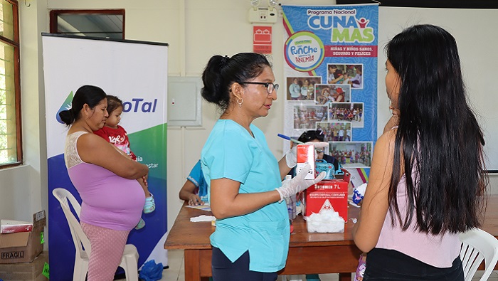 Articulación entre GORE, PetroTal y Cuna Más del Midis redujo la anemia en 17 comunidades de Loreto