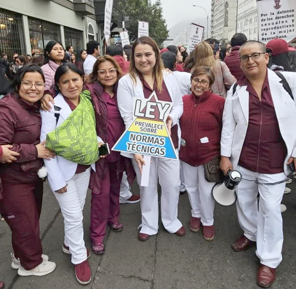 Obstetras del Bicentenario: Compromiso y acción en defensa de la profesión a nivel nacional.
