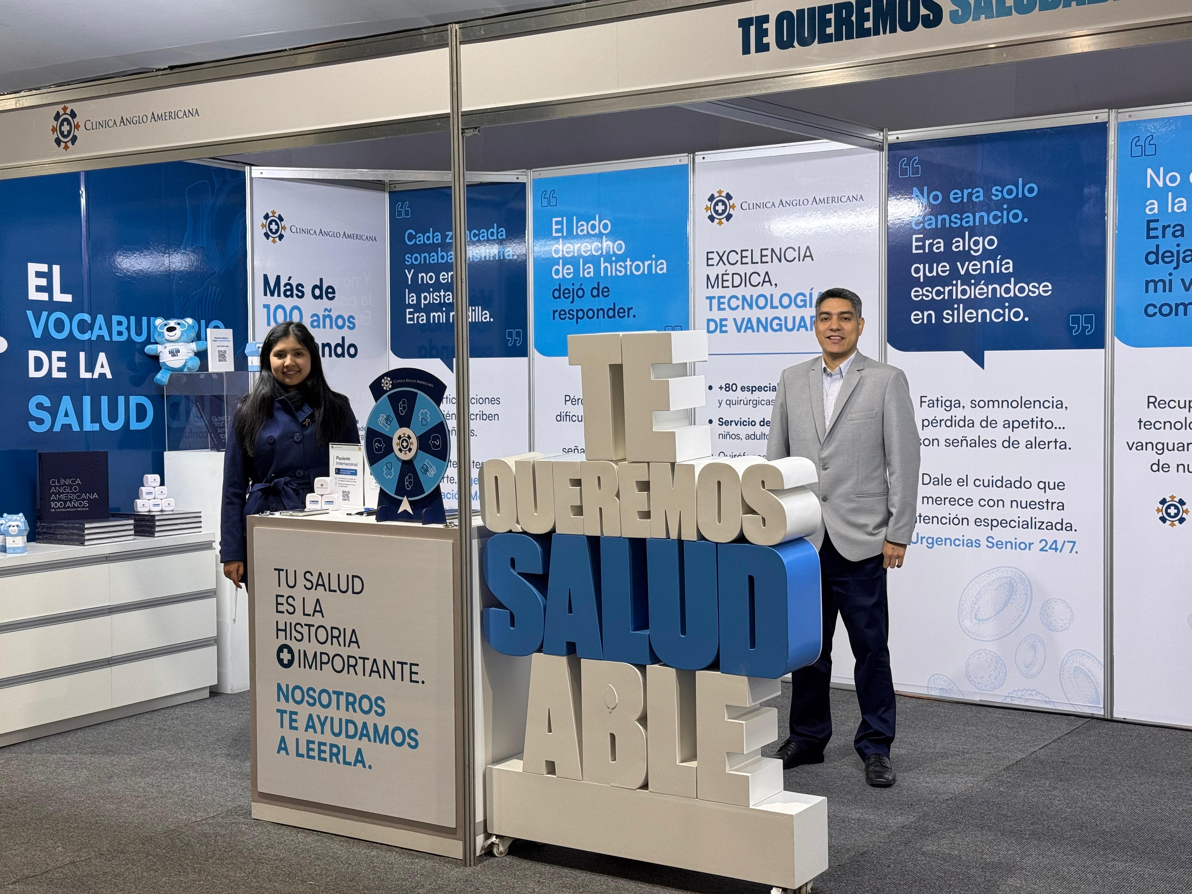 Chequeo oftalmológico, nutrición y lactario: todo lo que ofrece el stand de la Clínica Anglo Americana en la FIL Lima 2025