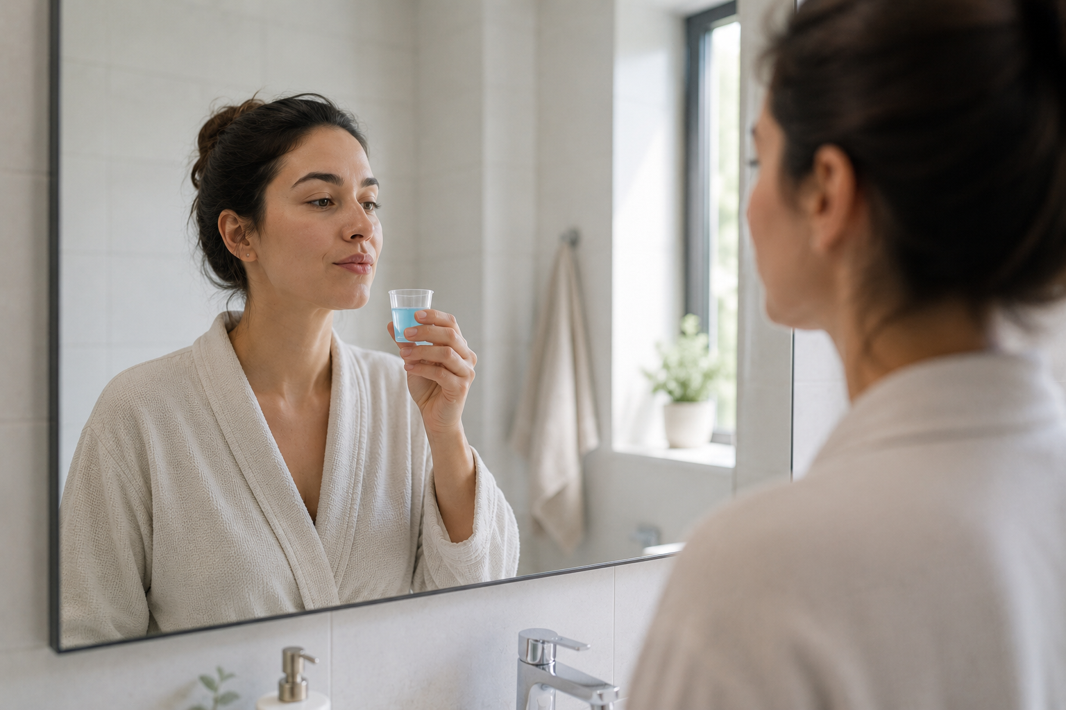 ¿Usas enjuague bucal? Aprende a elegirlo y utilizarlo correctamente