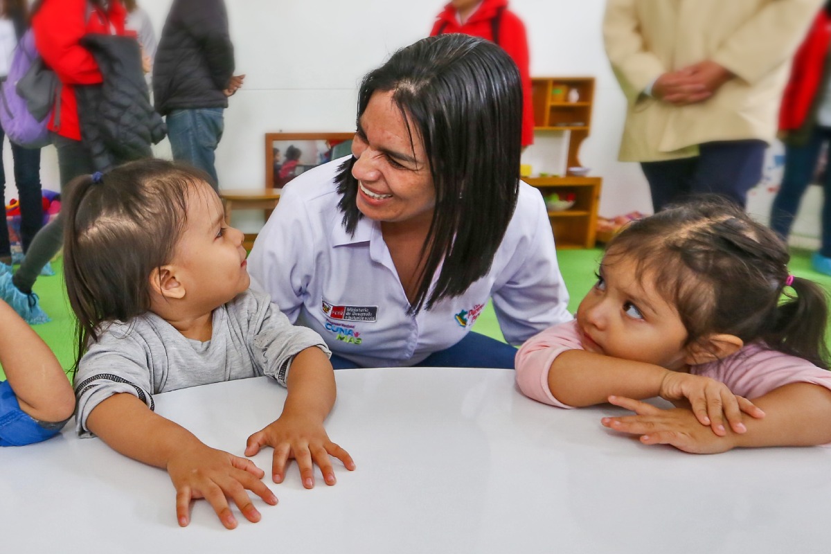 Con apoyo de la cooperación internacional se renovaron locales de Cuna Más en favor de infantes de Lima y Callao