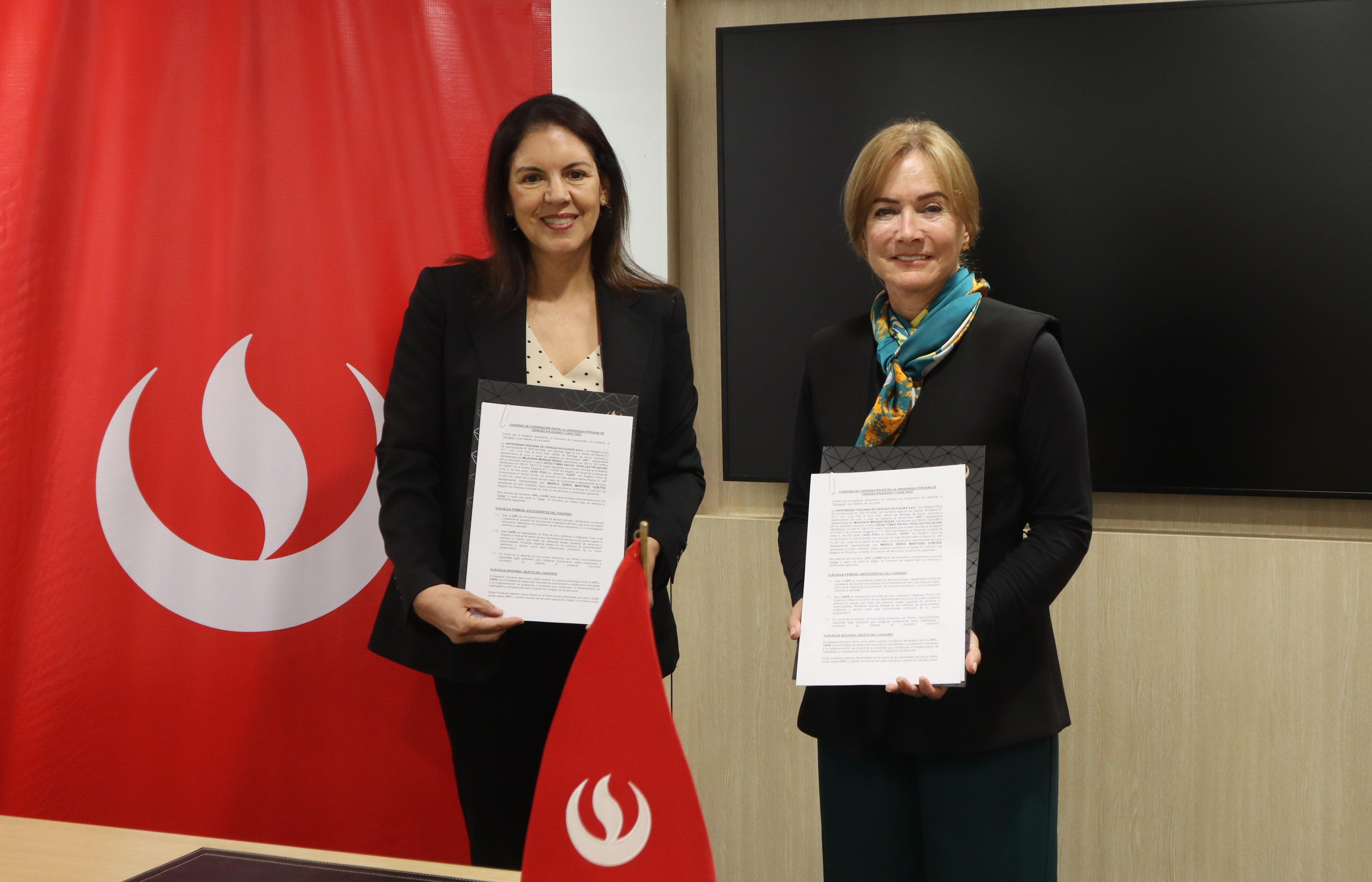UPC y CARE Perú firman alianza para impulsar oportunidades educativas y formación docente