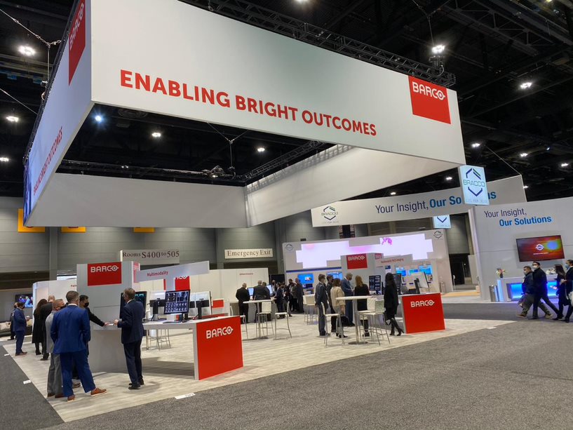 BARCO presente en la RSNA 2021, donde puso al alcance de los radiólogos los beneficios de sus soluciones de grado médico