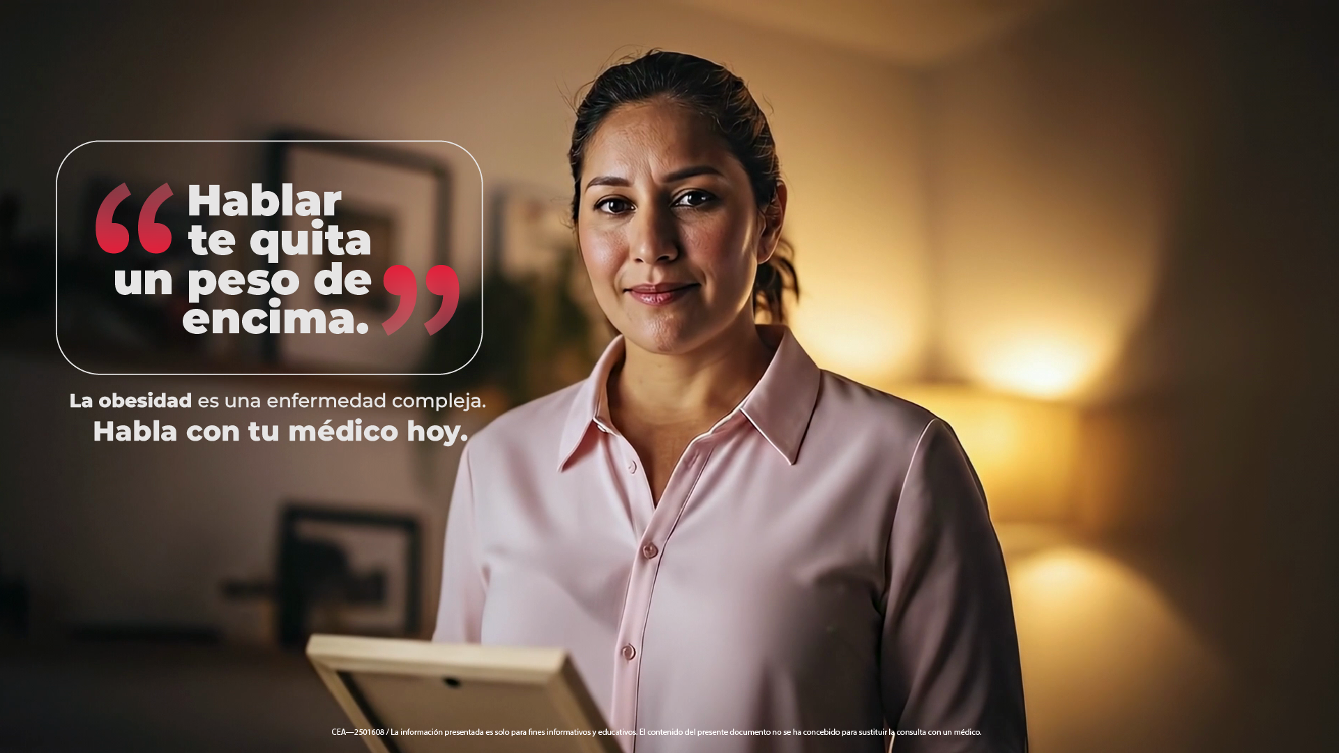 “Hablar te quita un peso de encima”, la campaña de concientización que busca impulsar la conversación sobre la obesidad en el Perú