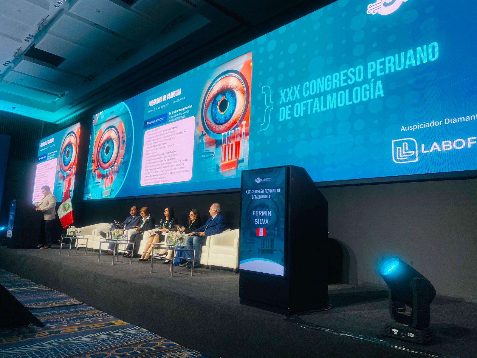 XXX CONGRESO PERUANO DE OFTALMOLOGÍA CERRÓ CON RÉCORD DE PARTICIPACIÓN Y UN FUERTE IMPULSO A LA INVESTIGACIÓN