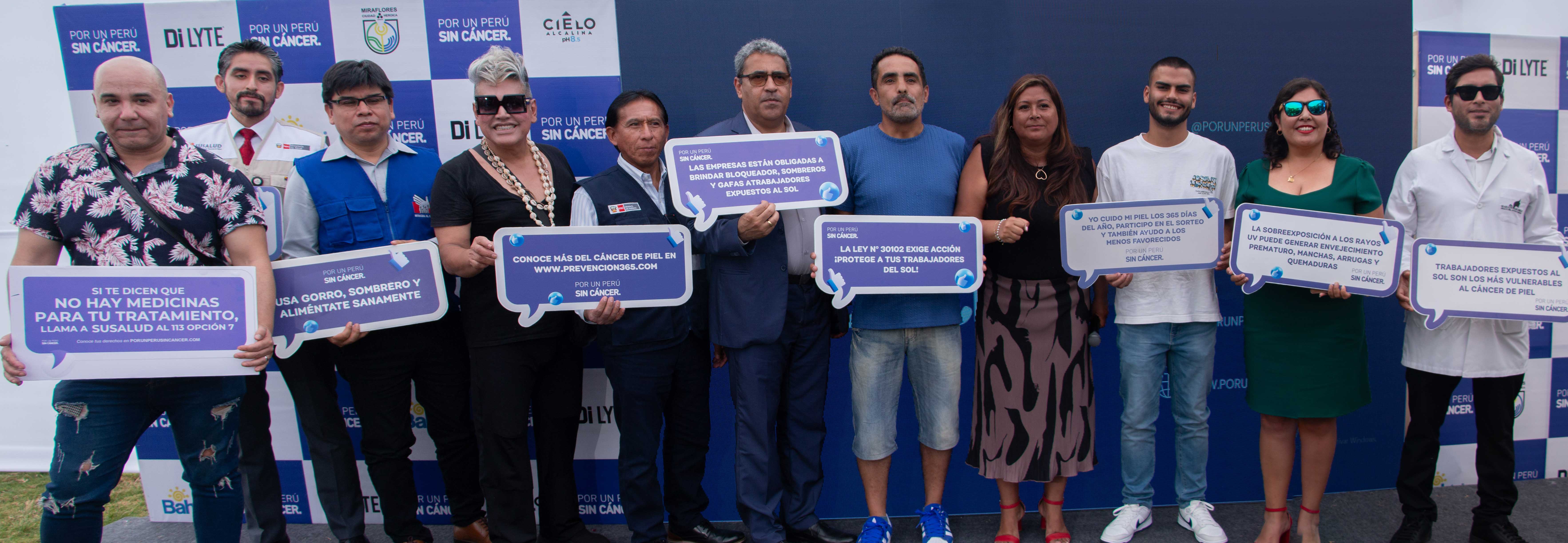 Prevención 365: El Gran Festival de la Salud de prevención de cáncer de piel que promueve el cumplimento de la Ley 30102