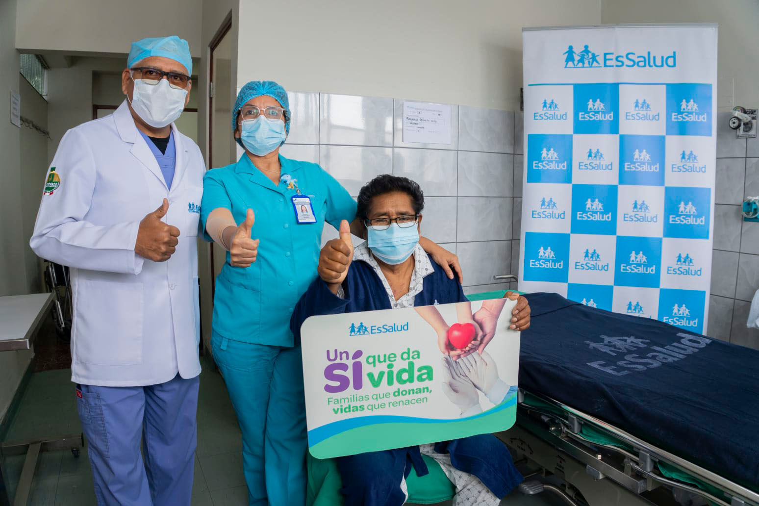 Taxista de 61 años tiene nueva oportunidad de vida gracias a exitoso trasplante renal realizado en hospital Sabogal de EsSalud